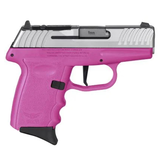 SCCY DVG-1 9MM PINK SS NMS RED DOT READY 10RD - Pistols